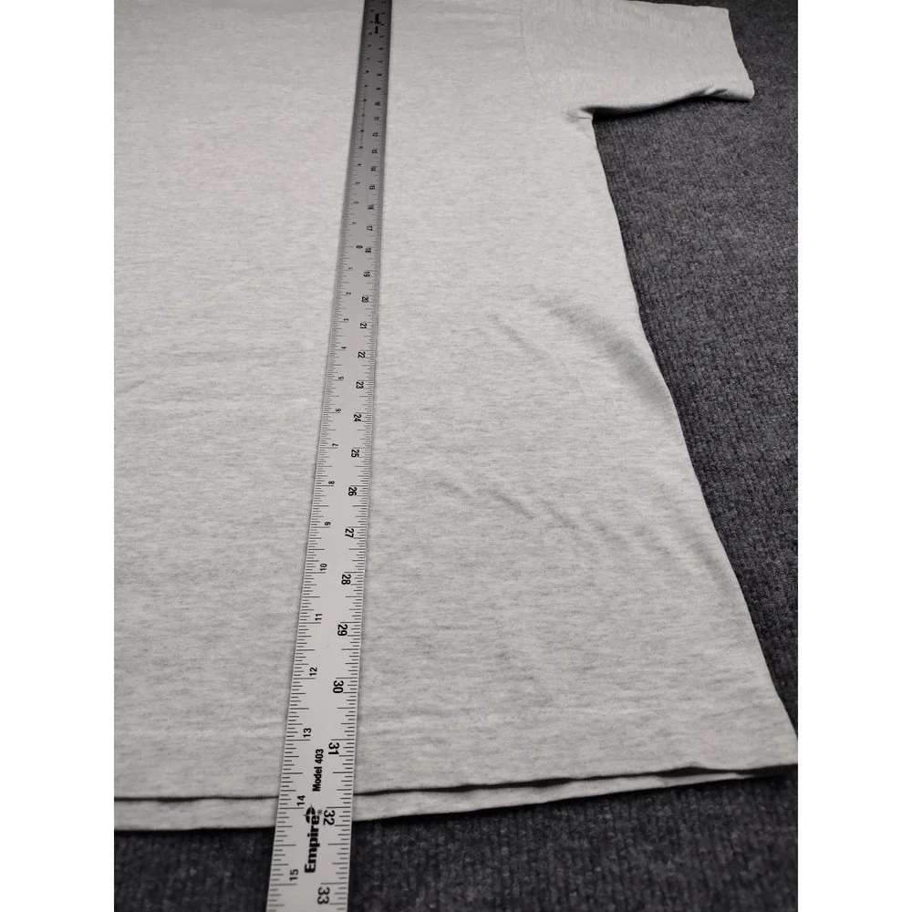 Fruit of the Loom United Airlines T-Shirt Mens XXL Gray Vintage Aviation Graphic